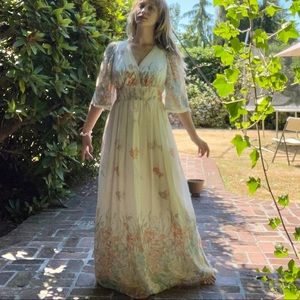 Vintage Floral Dress